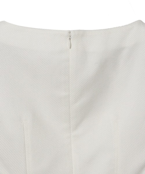 ESTNATION（エストネーション）の「ESTNATION / サマー ツイード ノースリーブ プルオーバー（シャツ/ブラウス・レディース・ライトグリーン/ホワイト/ネイビー・36/38）」の9枚目の写真