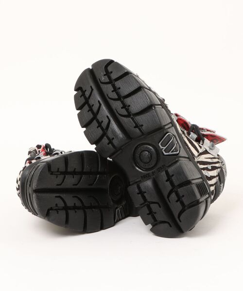NEW ROCK（ニューロック）の「NEW ROCK/ニューロック/ANKLE BOOT ANIMAL PRINT TOWER WITH LACES M-MET011-C9（スニーカー・レディース・その他24・38/37/40/39/36）」の5枚目の写真