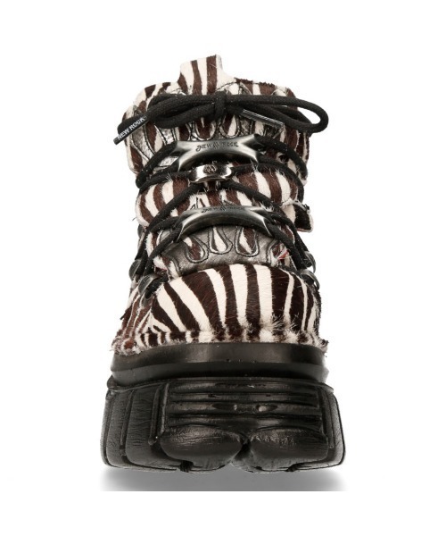 NEW ROCK（ニューロック）の「NEW ROCK/ニューロック/ANKLE BOOT ANIMAL PRINT TOWER WITH LACES M-MET011-C9（スニーカー・レディース・その他24・38/37/40/39/36）」の3枚目の写真