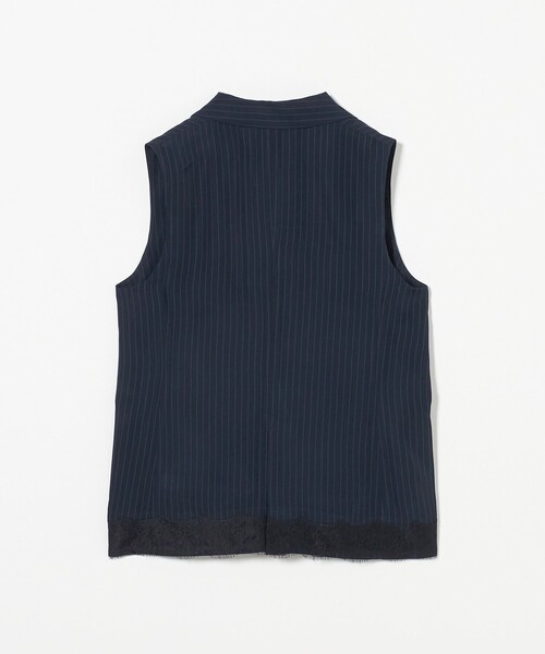 BEAUTY&YOUTH UNITED ARROWS 2WAYレースベスト新品 BEAUTY&YOUTH UNITED ARROWS｜ナイロンレース ベスト -2WAY