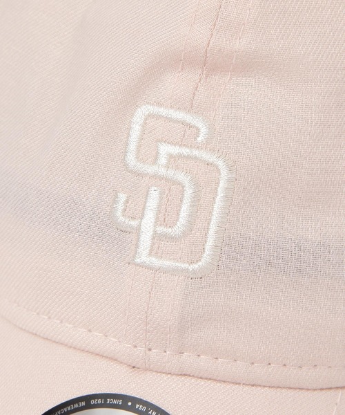 NEW ERA（ニューエラ）の「【NEW ERA(ニューエラ)】9TWENTY Cotton Flax（MEN)（キャップ・メンズ・ベビーピンク/ナチュラル/ネイビー/ライトブルー・FREE）」の7枚目の写真