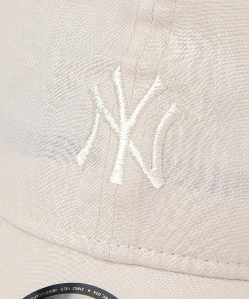 NEW ERA（ニューエラ）の「【NEW ERA(ニューエラ)】9TWENTY Cotton Flax（MEN)（キャップ・メンズ・ベビーピンク/ナチュラル/ネイビー/ライトブルー・FREE）」の10枚目の写真