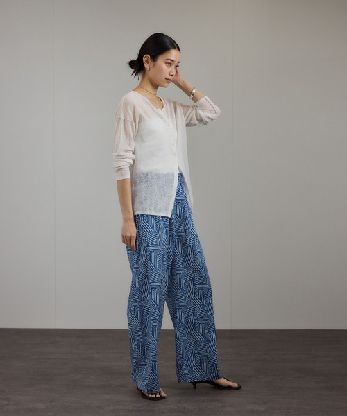 SALON adam et rope リバティーコラボパンツ リバティイージーパンツ（その他パンツ）｜SALON adam et rope