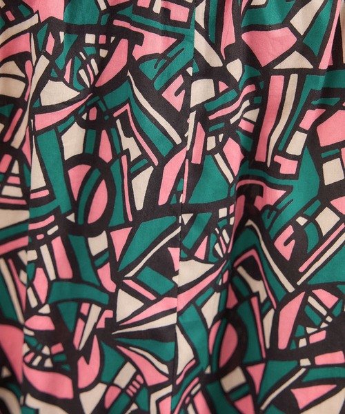 SALON adam et rope'（サロン アダム エ ロペ）の「リバティイージーパンツ（その他パンツ・レディース・ブルー系その他4/グリーン/ブラック・FREE）」の18枚目の写真