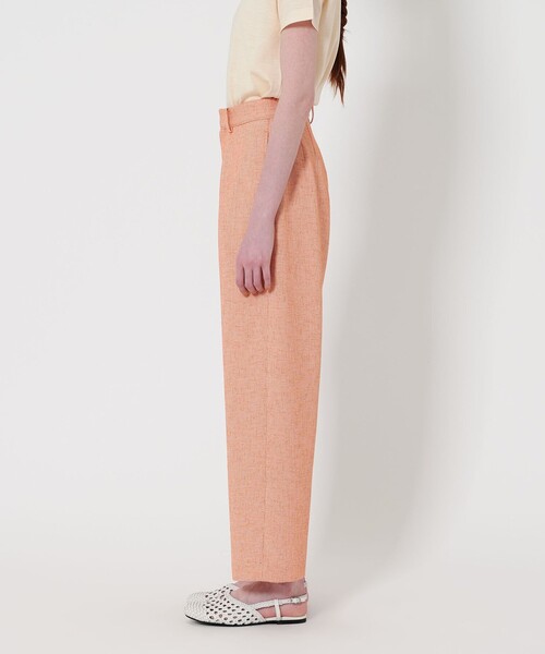 Steven Alan（スティーブンアラン）の「＜Steven Alan＞ツイードライク タックパンツ（その他パンツ・レディース・オレンジ/モカ・S/M）」の7枚目の写真