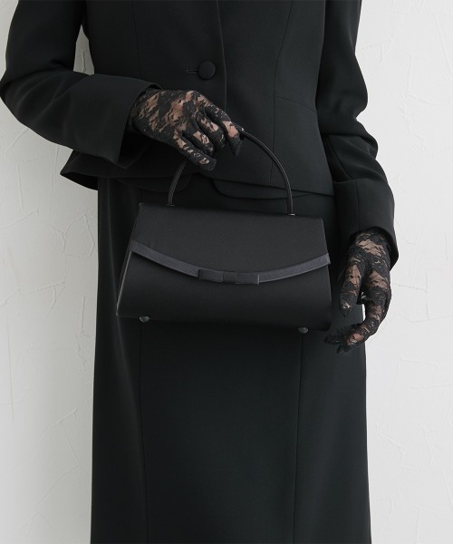 Callarus Black Formal(カラルスブラックフォーマル)の「【喪服・礼服】フォーマルバック〔Callarus〕(ハンドバッグ・レディース・ブラック・FREE)」の12枚目の写真