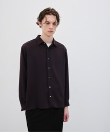 【残りわずか】COLD DRY PLEATS ロングスリーブシャツ |夏服|防シワ|軽量|接触冷感