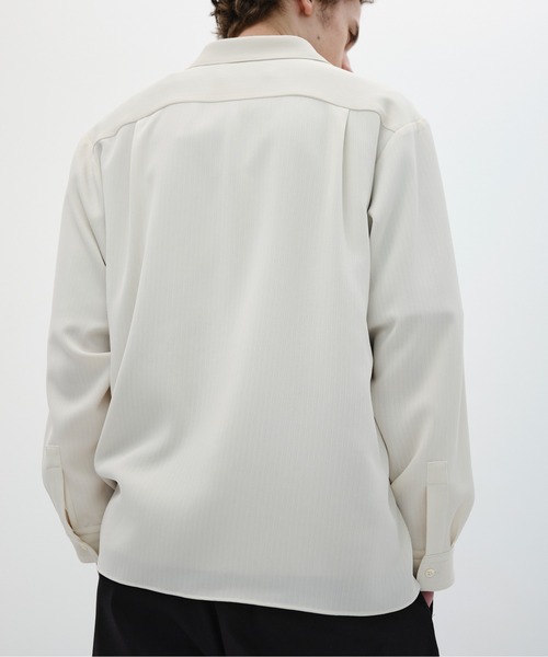 セール】COLD DRY PLEATS ロングスリーブシャツ 防シワ｜軽量｜接触冷