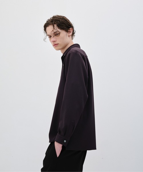 セール】COLD DRY PLEATS ロングスリーブシャツ 防シワ｜軽量｜接触冷