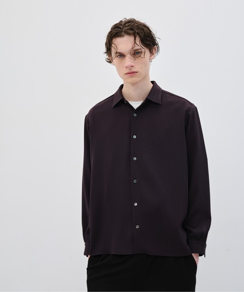 セール】COLD DRY PLEATS ロングスリーブシャツ 防シワ｜軽量