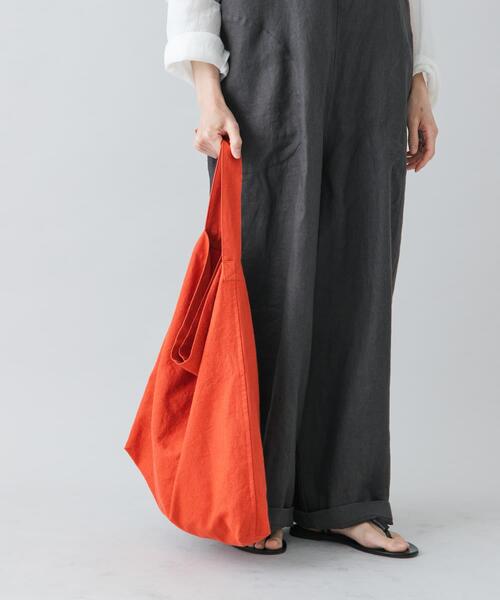 かぐれ（カグレ）の「コットンリネントートバッグ（トートバッグ・レディース・パープル/レッド/ナチュラル/ブラック・FREE）」の21枚目の写真