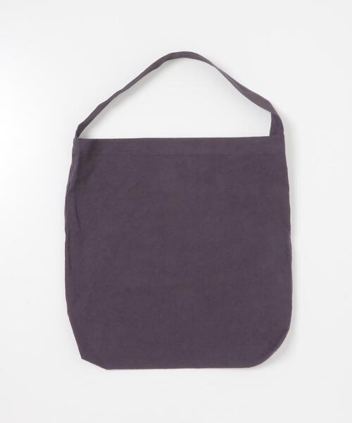 かぐれ（カグレ）の「コットンリネントートバッグ（トートバッグ・レディース・パープル/レッド/ナチュラル/ブラック・FREE）」の12枚目の写真