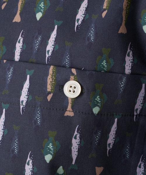 Eddie Bauer(エディーバウアー)の「ボイジャー 2ポケット 半袖 シャツ(シャツ/ブラウス・メンズ・アイボリー/ライトブルー/ミント/ネイビー・S/M/L/XL/XXL)」の14枚目の写真