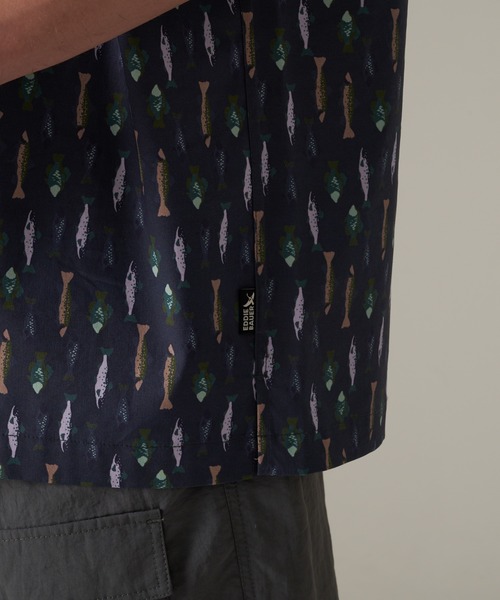 Eddie Bauer(エディーバウアー)の「ボイジャー 2ポケット 半袖 シャツ(シャツ/ブラウス・メンズ・アイボリー/ライトブルー/ミント/ネイビー・S/M/L/XL/XXL)」の15枚目の写真