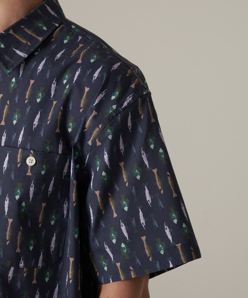 Eddie Bauer(エディーバウアー)の「ボイジャー 2ポケット 半袖 シャツ(シャツ/ブラウス・メンズ・アイボリー/ライトブルー/ミント/ネイビー・S/M/L/XL/XXL)」の12枚目の写真