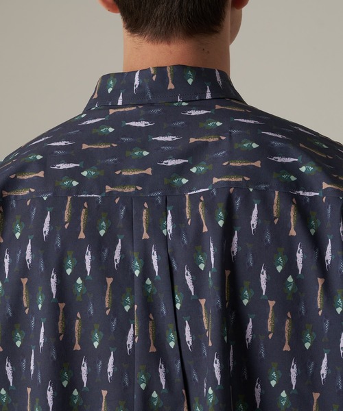 Eddie Bauer(エディーバウアー)の「ボイジャー 2ポケット 半袖 シャツ(シャツ/ブラウス・メンズ・アイボリー/ライトブルー/ミント/ネイビー・S/M/L/XL/XXL)」の16枚目の写真