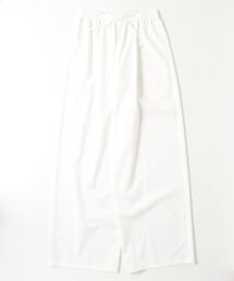 SUPIMA C/PE/PU WIDE RELAX PANTS
