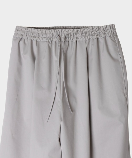CINOH(チノ)の「SUPIMA C/PE/PU WIDE RELAX PANTS(その他パンツ・メンズ・ブラック/グレー/ホワイト・38/46/44)」の5枚目の写真