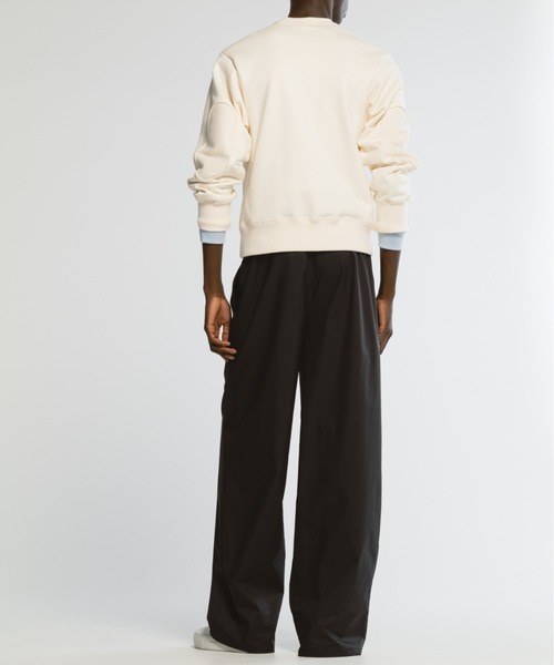CINOH(チノ)の「SUPIMA C/PE/PU WIDE RELAX PANTS(その他パンツ・メンズ・ブラック/グレー/ホワイト・38/46/44)」の11枚目の写真