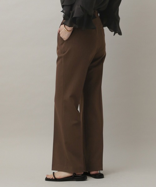 A part by（アパートバイ）の「【セミオケージョン】ベストセットアップ（パンツドレス・レディース・ブラウン/ベージュ・MEDIUM/LARGE）」の16枚目の写真