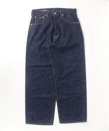 Scye（サイ）の「Scye / サイ ベーシックス：Selvedge Denim Wide Leg Jeans：5725-81501[MUS]（デニムパンツ・メンズ）」