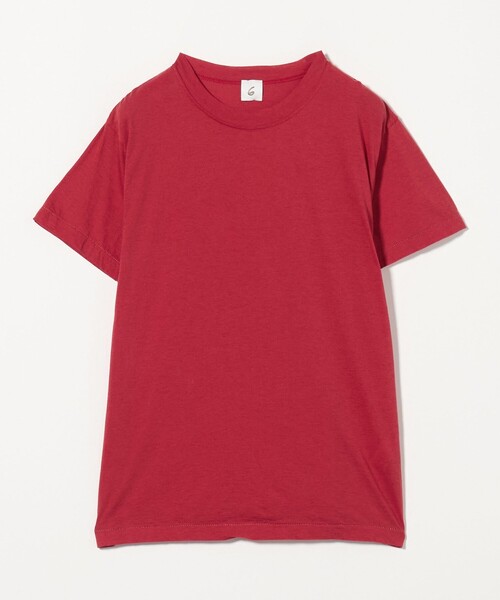 お歳暮ならオンライン 6(ROKU)＞コットンカシミヤ Tシャツ（Tシャツ 25SS ベーシック トップス
