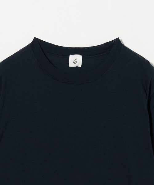 6(ROKU) tシャツ 「6(ROKU)」コットンカシミヤ ベーシック 25SS