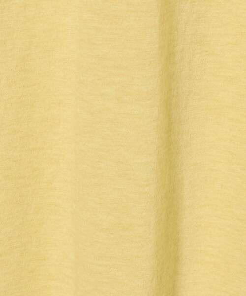 ＜6(ROKU)＞コットンカシミヤ ベーシック 25SS Tシャツ　レッド BEAUTY&YOUTH UNITED ARROWS｜<6(ROKU)>コットン クロップド T