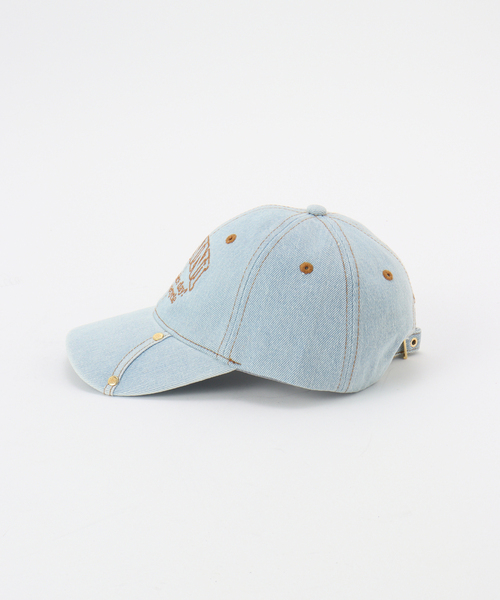 GANNI ガニー Cap Hat Denim サックスブルー GANNI/ ガニー Cap Hat Denim（キャップ）｜U by SPICK&SPAN（ユー