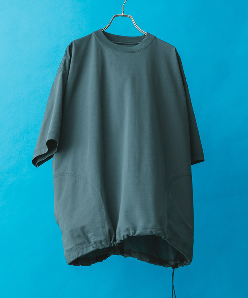 URBAN RESEARCH DOORS（アーバンリサーチドアーズ）の「『XLサイズ/WEB限定』『吸水速乾/接触冷感/イージーケア』クイックドライワッフルメッシュS/ST（Tシャツ/カットソー・メンズ・ブルー系その他/ライトグレー/ブラック・MEDIUM/LARGE/X-LARGE）」の3枚目の写真