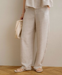 NOAHL（ノアル）の「【NOAHL】MIXリネンライクカーブパンツ（その他パンツ）」