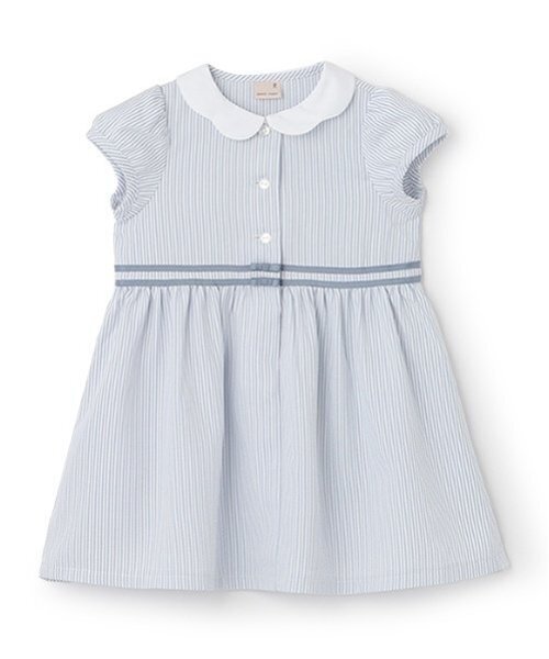 petit main(プティマイン)の「【WIN COOL】衿ワンピース(ワンピース・キッズ・ライトブルー/ネイビー・90cm/110cm/80cm/100cm/120cm/130cm)」の8枚目の写真