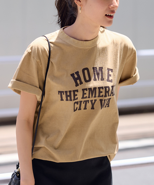 新品FRAMeWORK GULFCOAST SPORTSWEAR 別注 TEE GULFCOAST SPORTSWEAR 別注CREW TEE（Tシャツ／カットソー