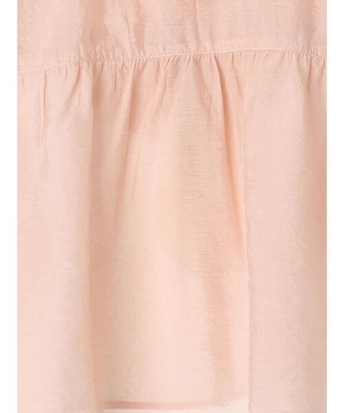 ehka sopo（エヘカソポ）の「シアーラッフルブラウス（シャツ/ブラウス・レディース・キナリ/ピンク/グリーン・F）」の15枚目の写真