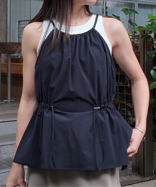 キャミソール DROST CAMI TOPS(ドロストキャミトップス） DROST CAMI TOPS(ﾄﾞﾛｽﾄｷｬﾐﾄｯﾌﾟｽ）（キャミソール）｜CIEL'AIR