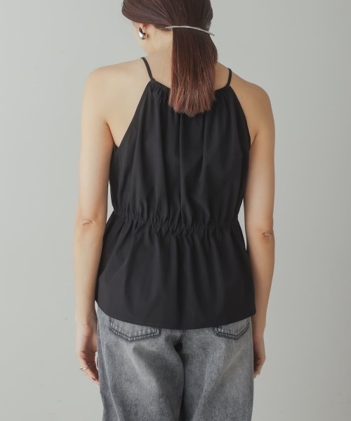 CIEL'AIR（シエルエアー）の「DROST CAMI TOPS(ﾄﾞﾛｽﾄｷｬﾐﾄｯﾌﾟｽ）（キャミソール・レディース・ブラック/オフホワイト・MEDIUM）」の14枚目の写真