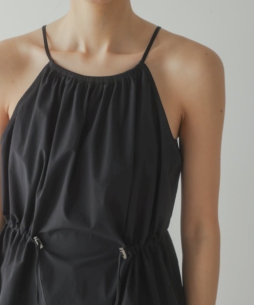 CIEL'AIR（シエルエアー）の「DROST CAMI TOPS(ﾄﾞﾛｽﾄｷｬﾐﾄｯﾌﾟｽ）（キャミソール・レディース・ブラック/オフホワイト・MEDIUM）」の17枚目の写真