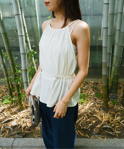 キャミソール DROST CAMI TOPS(ドロストキャミトップス） DROST CAMI TOPS(ﾄﾞﾛｽﾄｷｬﾐﾄｯﾌﾟｽ）（キャミソール）｜CIEL'AIR