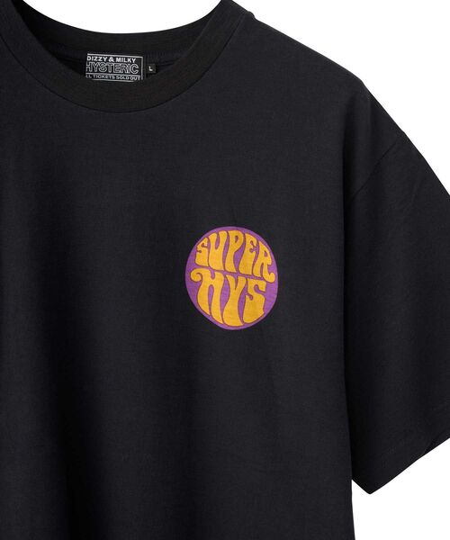 HYSTERIC GLAMOUR（ヒステリックグラマー）の「HYSTERIC CIRCLE Tシャツ（Tシャツ/カットソー・メンズ・ブラック/ホワイト/オレンジ・SMALL/MEDIUM/LARGE/X-LARGE）」の11枚目の写真