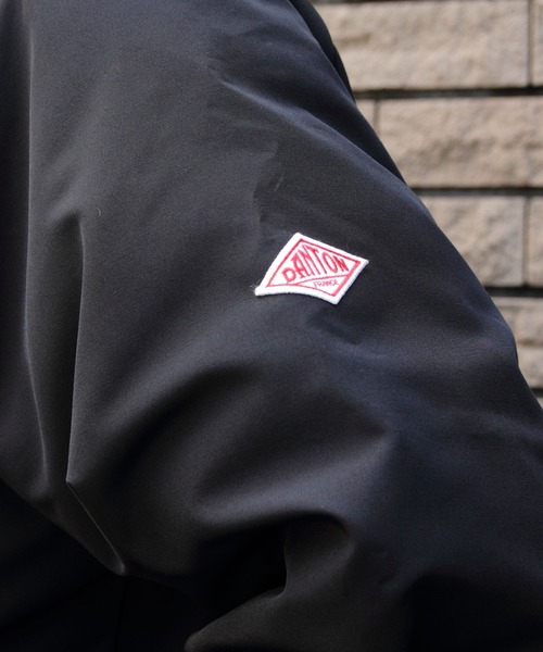 DANTON（ダントン）の「DANTON/ダントン　アーミーフーデッドジャケット　ARMY HOODED JACKET　DT-A0030 TPR（ダウンジャケット/コート・メンズ・ブラック・S/M/L）」の3枚目の写真