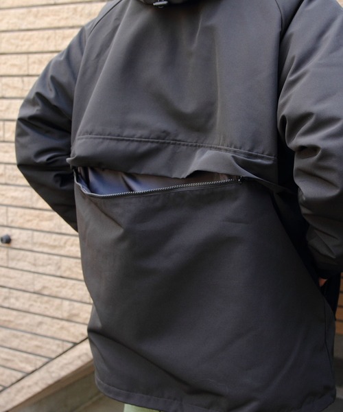 DANTON（ダントン）の「DANTON/ダントン　アーミーフーデッドジャケット　ARMY HOODED JACKET　DT-A0030 TPR（ダウンジャケット/コート・メンズ・ブラック・S/M/L）」の7枚目の写真