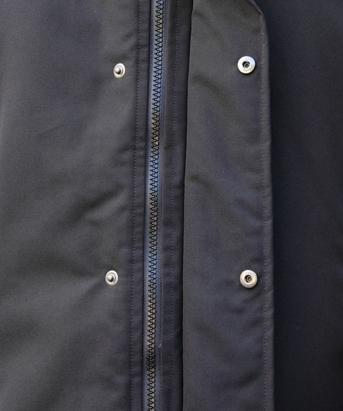 DANTON（ダントン）の「DANTON/ダントン　アーミーフーデッドジャケット　ARMY HOODED JACKET　DT-A0030 TPR（ダウンジャケット/コート・メンズ・ブラック・S/M/L）」の12枚目の写真