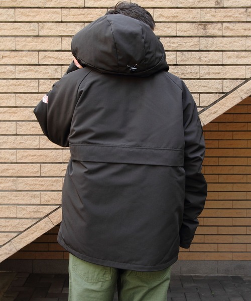 DANTON（ダントン）の「DANTON/ダントン　アーミーフーデッドジャケット　ARMY HOODED JACKET　DT-A0030 TPR（ダウンジャケット/コート・メンズ・ブラック・S/M/L）」の17枚目の写真