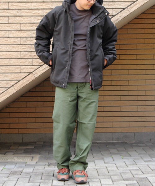 DANTON（ダントン）の「DANTON/ダントン　アーミーフーデッドジャケット　ARMY HOODED JACKET　DT-A0030 TPR（ダウンジャケット/コート・メンズ・ブラック・S/M/L）」の18枚目の写真