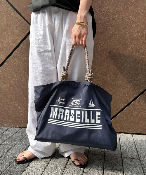 made some sports wear for SLOBE IENA バッグ