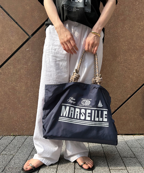 SLOBE IENA 　ナイロン LOGO BAG made some sports wear for SLOBE IENA ナイロン LOGO BAG