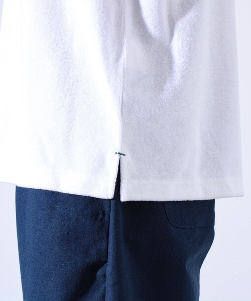 GLOSTER（グロスター）の「【セットアップ対応】フレブルパイルTシャツ フレンチブルドッグ刺繍 ワンポイント ワンマイル（Tシャツ/カットソー・メンズ・ネイビー/ホワイト/ブラック系その他・S/M/L）」の21枚目の写真