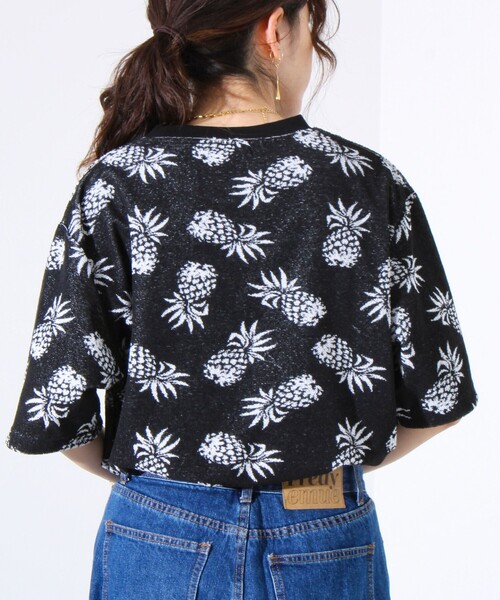 GLOSTER（グロスター）の「【セットアップ対応】フレブルパイルTシャツ フレンチブルドッグ刺繍 ワンポイント ワンマイル（Tシャツ/カットソー・メンズ・ネイビー/ホワイト/ブラック系その他・S/M/L）」の13枚目の写真