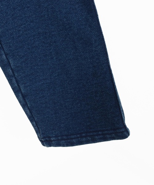 1minute 1second(ワンミニットワンセカンド)の「mp13843-heavy weight knit denim pants with cursive embroidery ニットデニムイージーパンツ(その他パンツ・メンズ・インディゴブルー/ライトインディゴブルー・S/M/L/XL)」の22枚目の写真
