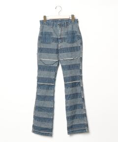 ブランド古着】KINKY JEANS デニムパンツ パッチワーク 切替